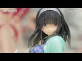Dream Tech アイドルマスターシンデレラガールズ 紺碧の境界 鷺沢文香 1/8スケールフィギュア ウェーブ(Wave) #figure review