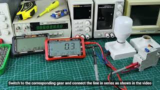 ANENG 613: 3-in-1 Multimeter with Thermo-Hygrometer & Perpetual Calendar!