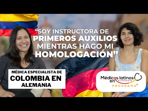 Diana, médica especialista de Colombia en Alemania