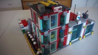 Custom LEGO Fire Station Review