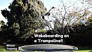 Wakeboard Trampoline Training