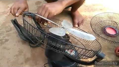 how to repair table fan coil/how to table fan connection