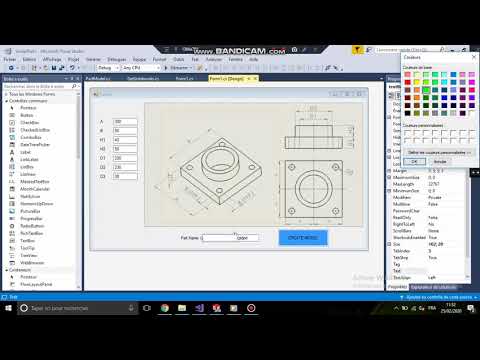 Automate Solidworks with C and visual (Api)