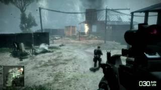 Battlefield Bad Company 2 - Jungle stage - Singeplayer Gameplay PC