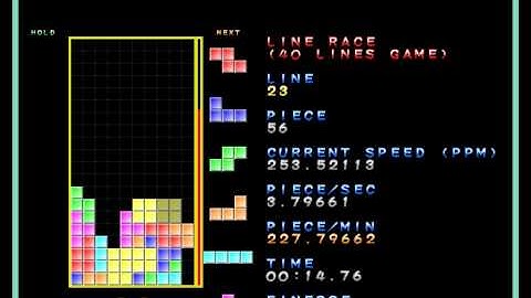 Nullpomino Sprint - 27.06 secs by officegunner/elderSloth