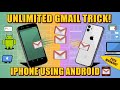 How to create unlimited iPhone Gmail using Android phone or laptop PC | unlimited gmail account 2025