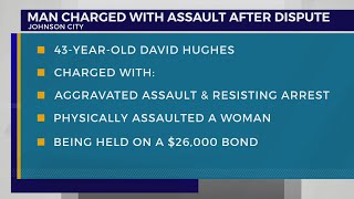 Johnson City man arrested on aggravated assault charge