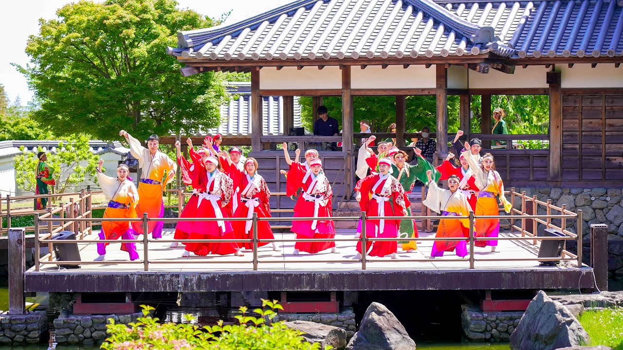 4K] 総踊り『南中ソーラン』 バサラの宴 よさこいフェスティバル 2024