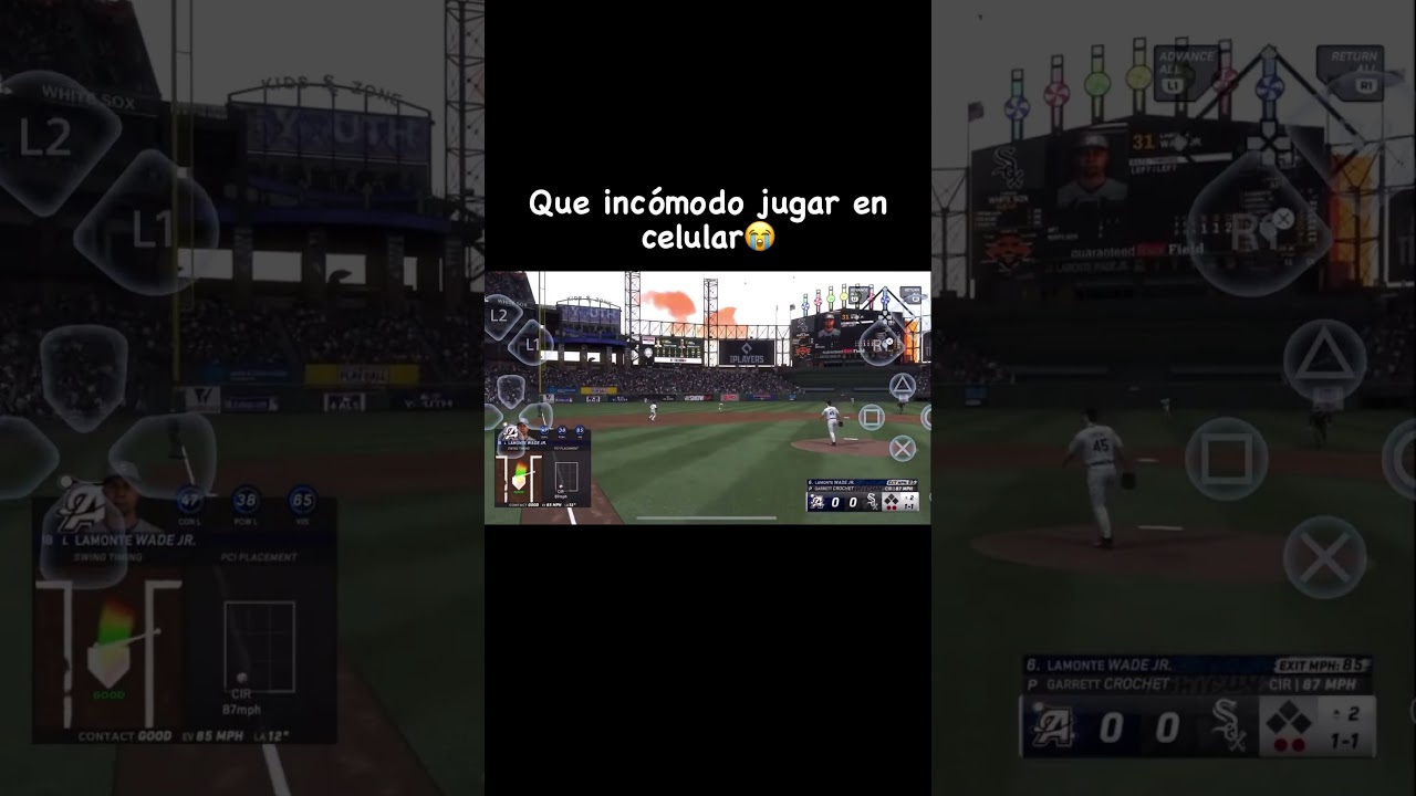 Primera vez jugando mlb the show 24 en celular😭 