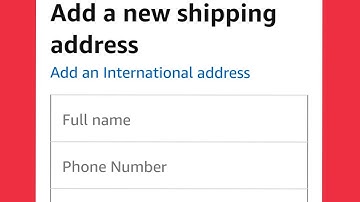 Amazon | Add Shipping Address International & Domestic | Default Purchase Settings