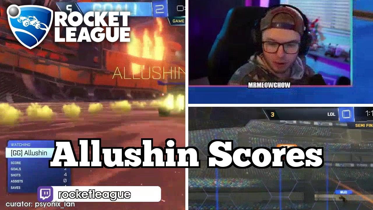 Daily Rocket League Moments: Allushin Scores