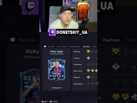 Чи слід вам збирати SBC-TOTS Вікі Лопез з Барселони? #fifa #ps5 #фіфа #fc26 #TOTS