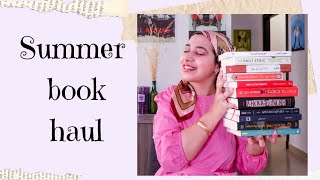 مشتريات كتب للصيف (فلسفة، روايات، كتب شيقة)|Summer book  haul