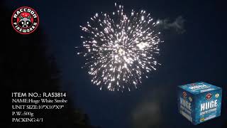 Huge White Strobe RA53814 by Raccoon Fireworks