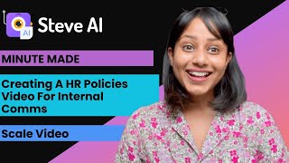 Creating a HR policies video for amazon internal comms | Frame Scaling | Corporate Video Maker