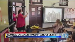 Corinth School District reports more COVID-19 cases