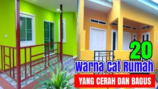 20 Cat Rumah Yang Cerah dan Bagus