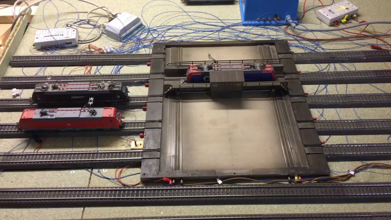 DaNothal Nr. 13, Schiebebühne (Zeitraffer)