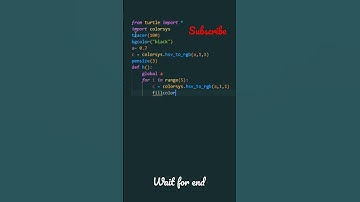 Chakhari pattern Turtle Graphics Python short 15😁😁||#python #coding #codingfun #shortsfeed #like