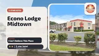 Econo Lodge Midtown - I Can't Believe This Place | Savannah (GA), United States🌟