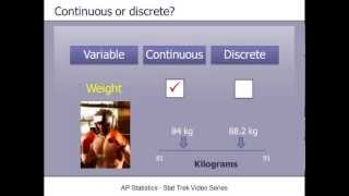 AP Statistics: What are variables