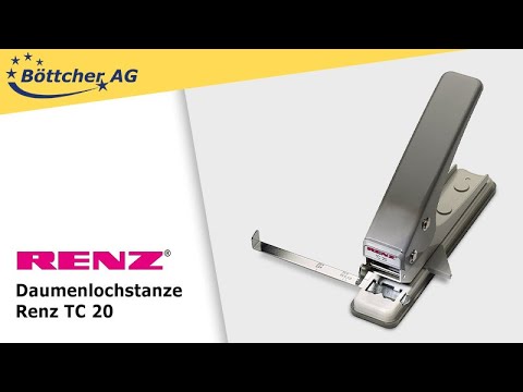 Daumenlochstanze - Renz TC 20 in Hessen - Schöffengrund
