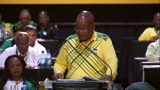 Zuma Admits S.africans Not Happy With Ruling Anc Party