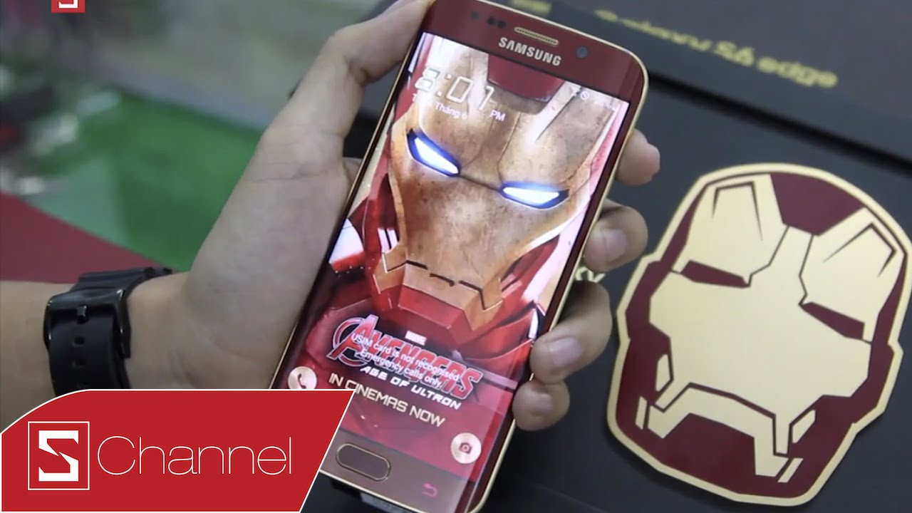 Schannel – Mở hộp Galaxy S6 Iron man giá 60 triệu: Ai có sẽ đẹp trai như Tony Stark