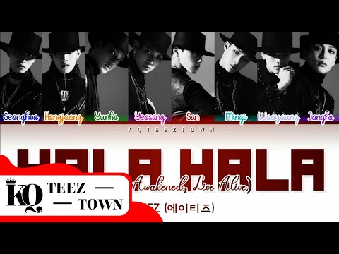 ATEEZ (에이티즈) - 'HALA HALA (Hearts Awakened, Live Alive)' (Colour Coded HAN/ROM/ENG/가사)