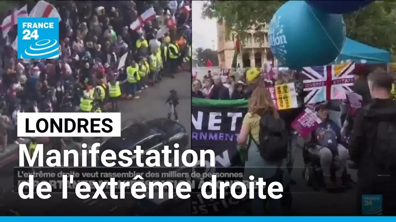 Londres : rassemblement l'extrême droite pour la 