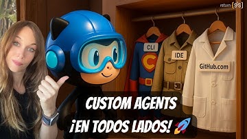 💥 ¿Sabías que puedes usar Custom Agents de GitHub Copilot en todos estos sitios? 🤖