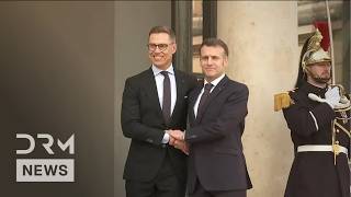 Download Lagu BREAKING NEWS: Macron Welcomes Finnish President Alexander Stubb at Élysée Palace in France | AC1G MP3