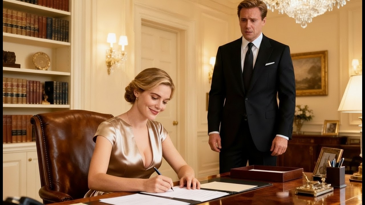 She Signed Silently — Minutes Later, the Billionaire’s Empire Collapsed