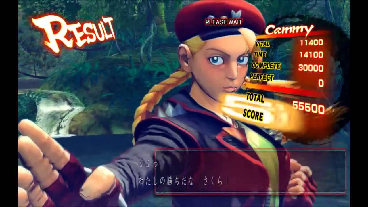 ウル4 キャミィ 難易度maxクリア Usf4 Cammy Haerdest Clear Youtube