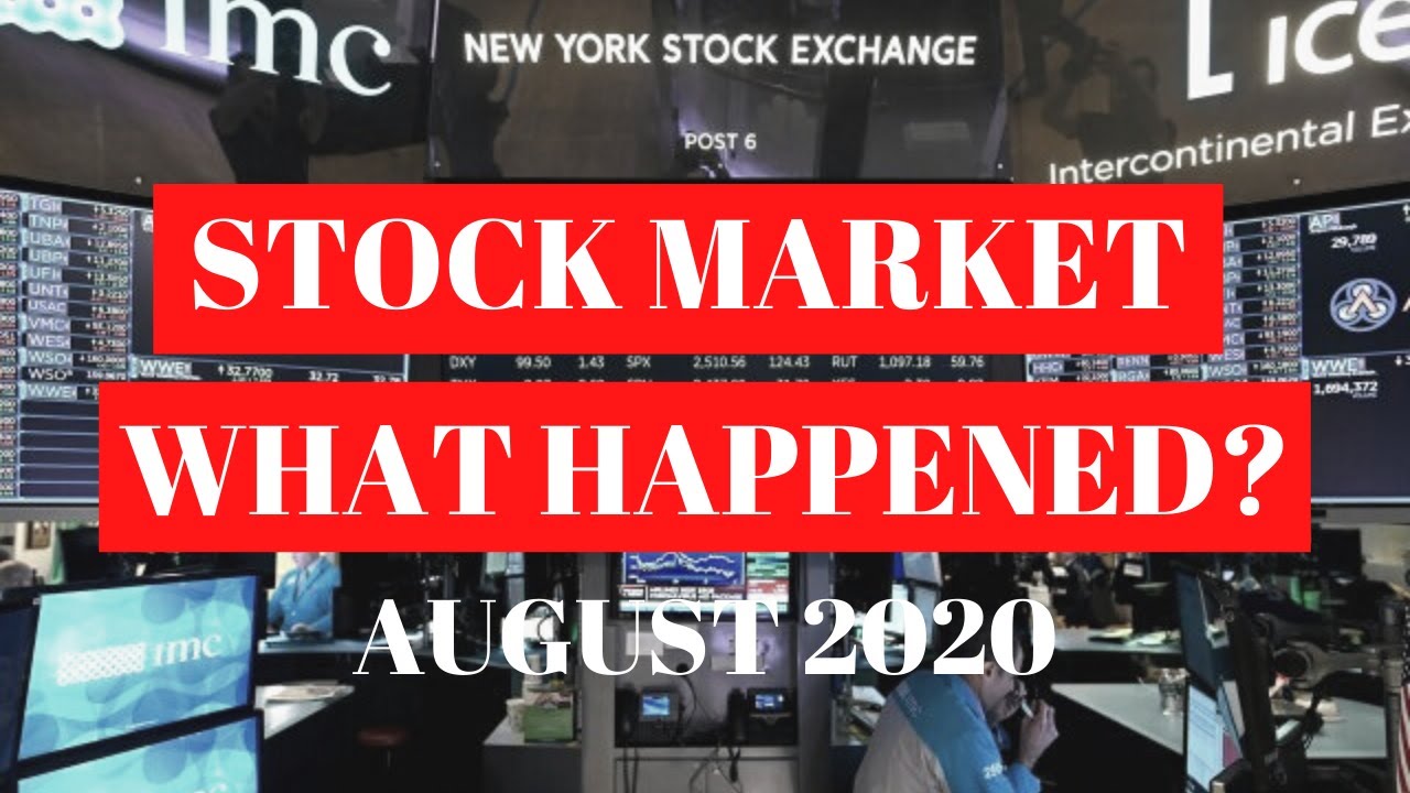 5 Things That Happened in the Stock Market This Month (August 2020)