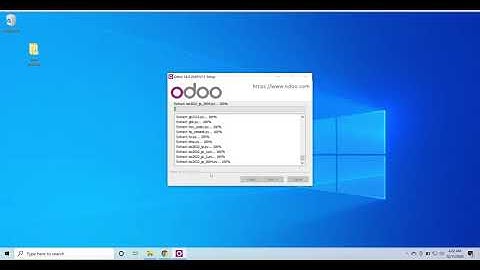 install odoo 14 in windows 10 part 2