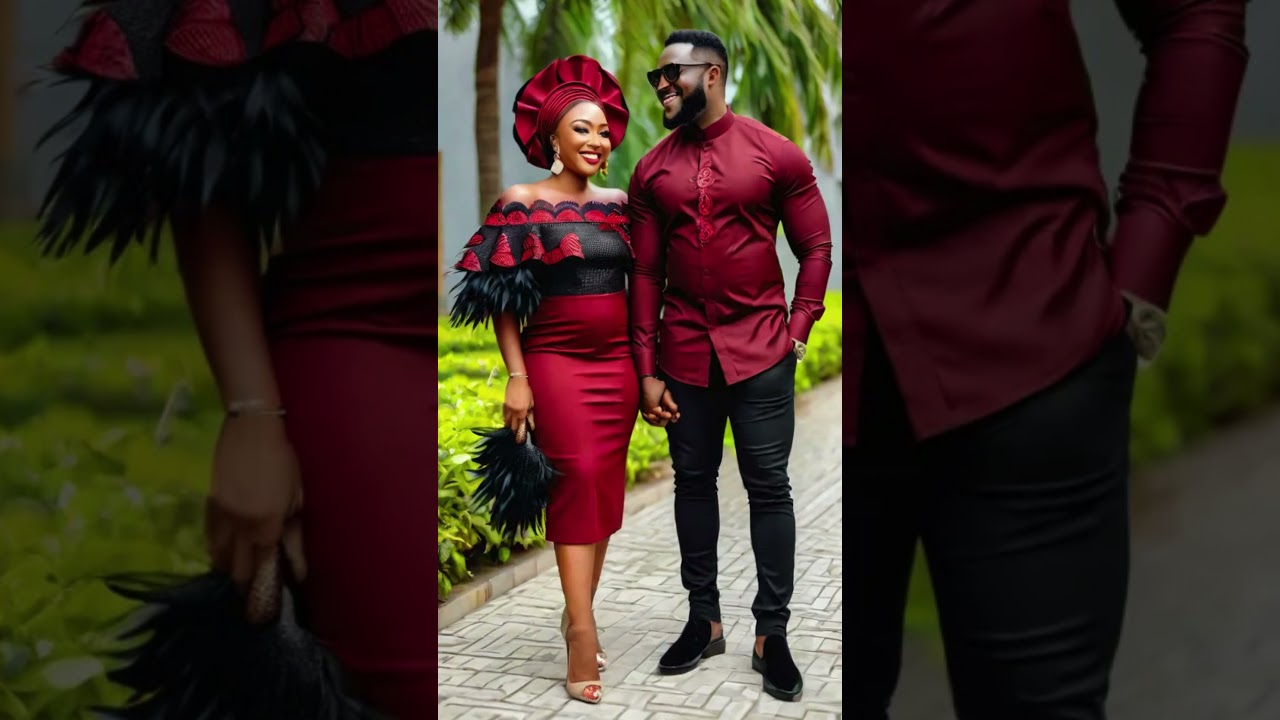 Couples ankara aso ebi styles  