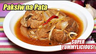 Ganito Lang Gawin Nyo sa Pork Pata! Easy to Cook and Super Sarap Pa! ✔💯🐷🥩#paksiwnapata