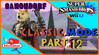 Classic Mode | Part 12 | Ganondorf | Super Smash Bros Wii U