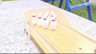 SS Bros Wooden Mini Bowling Spill Game Set screenshot 5