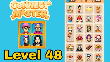Connect master match puzzle level 48 solution walkthrough