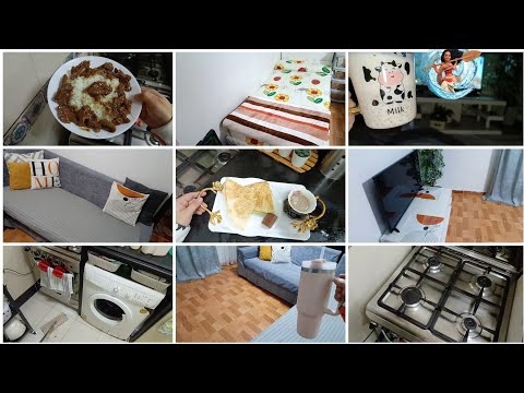 يوم جديد من السعي والانجاز رسالة شكر وامتنان طبخة جديدة وتنضيف وتغيير بسيط