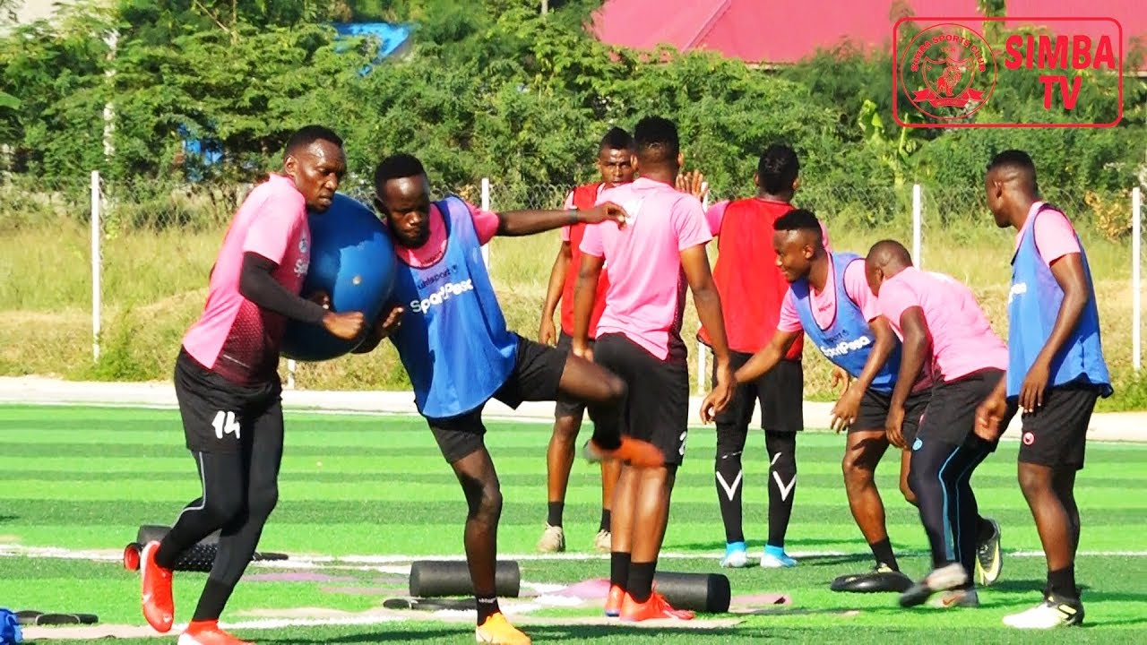 WATAKOMA! Shuhudia mazoezi ya nguvu katika Uwanja wa Mo Simba Arena