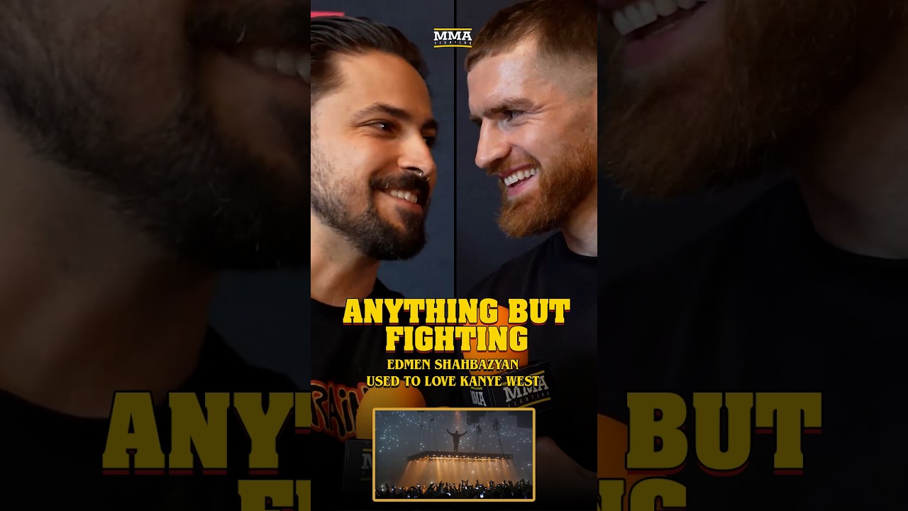 Edmen Shahbazyan used to love Kanye West| Anything But Fighting | MMA Fighting