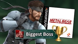 I Made Metal Gear Solids Hardest Trophy Even Harder