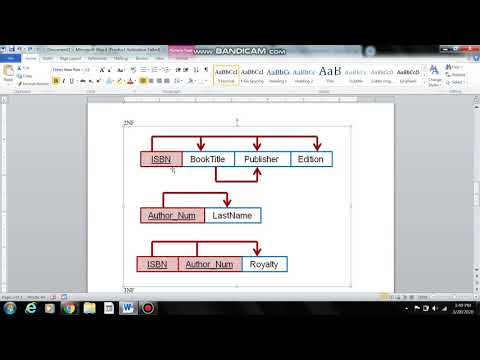 Normalization Example Review