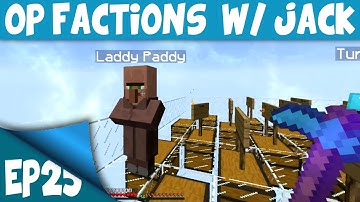 Minecraft OP Factions Server EP25 w/ Jack - UNCLAIMED SKYVAULT RAID (1.8)