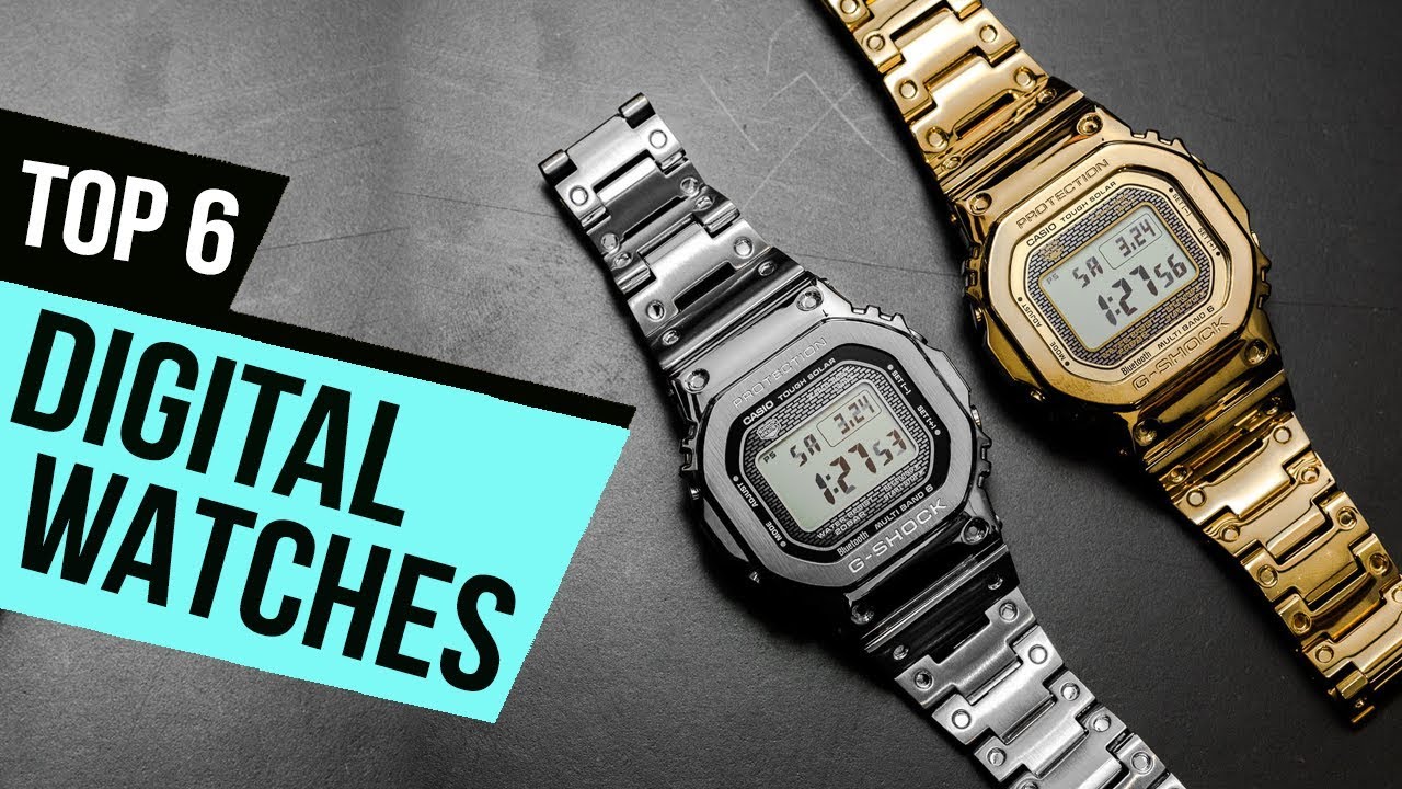 6 Best Digital Watches Reviews - YouTube