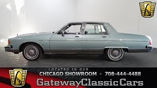 Career Overview 1981 Pontiac Bonneville Brougham Gateway Classic Cars Chicago #1148