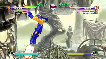 Marvel vs Capcom 2 MVC2 PS3 demo 18 May 2009 hewhodares com Mikeysyke vs Mumra 4